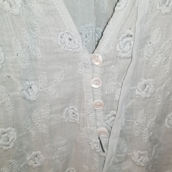 Free People Small Boho floral longsleeve mini - Picture 2 of 9